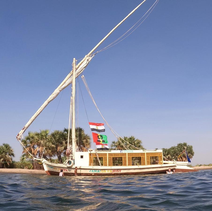 Jj Jamaica Felucca Hotel Aswan Luaran gambar